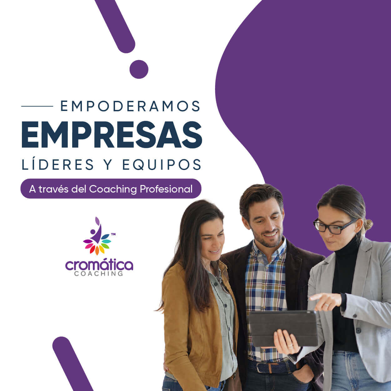 Cromatica Coaching servicios empresas banner Movil